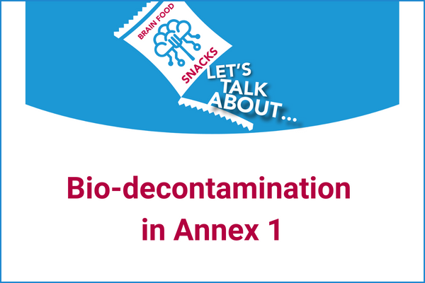 Bioreset®: VHP bio-decontamination for RABS and isolator